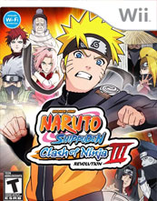 Naruto Shippūden: Clash of Ninja Revolution 3 cover