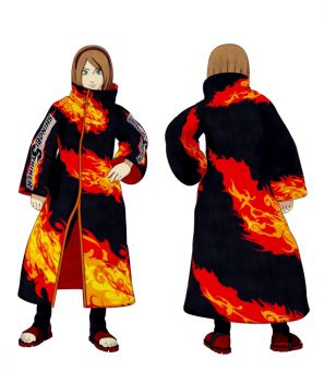 Naruto to Boruto: Shinobi Striker - Shinobi Striker Coat Black costume (female)